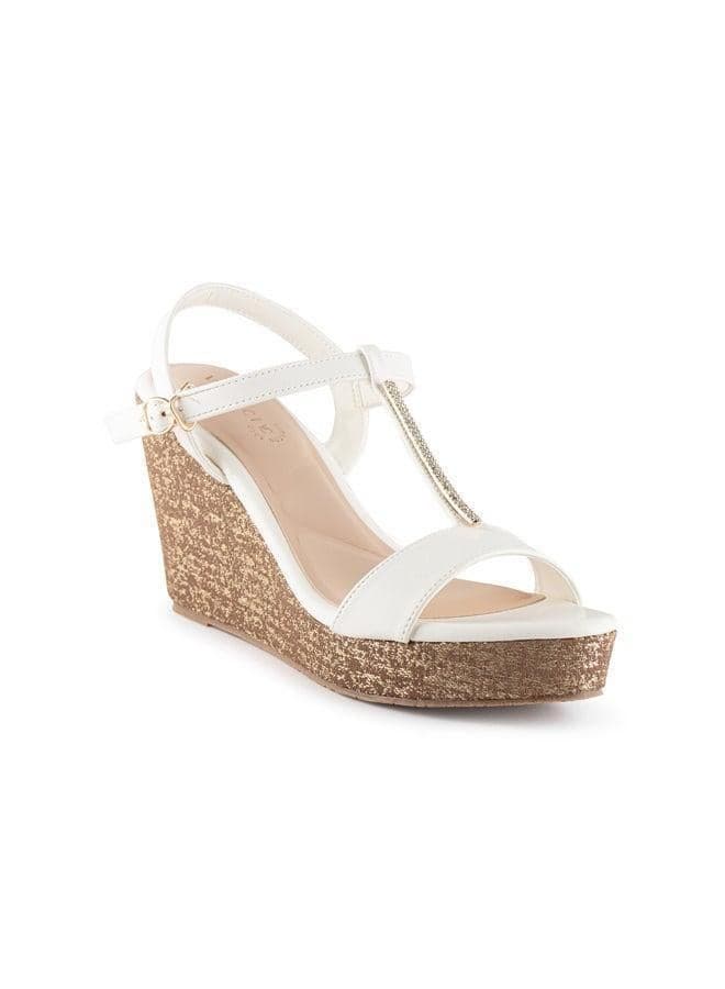 Women Multi Strap Wedge Sandals - Image 1