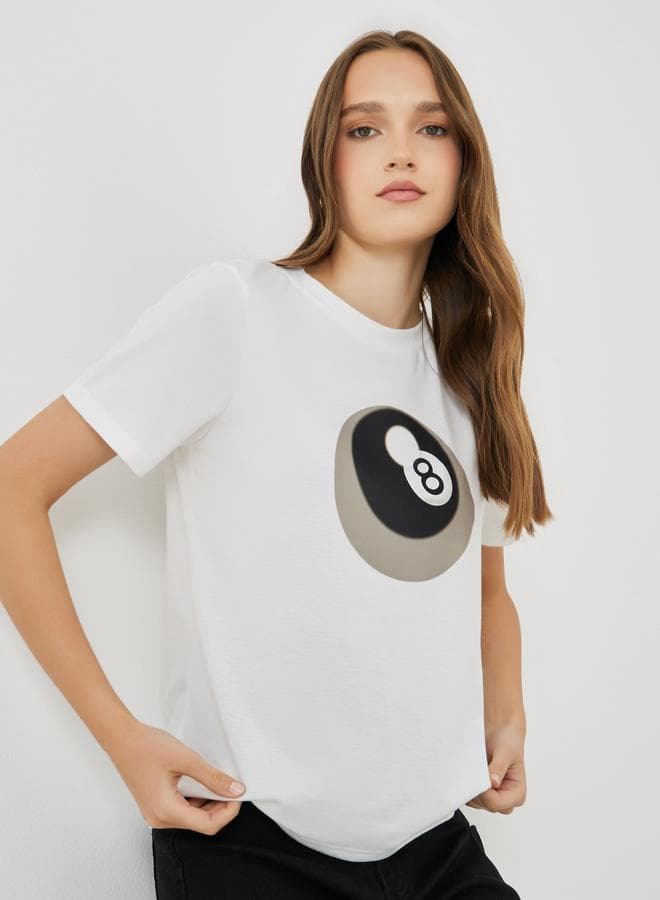 Take Two Graphic Print Regular Fit T-Shirt - Image 1