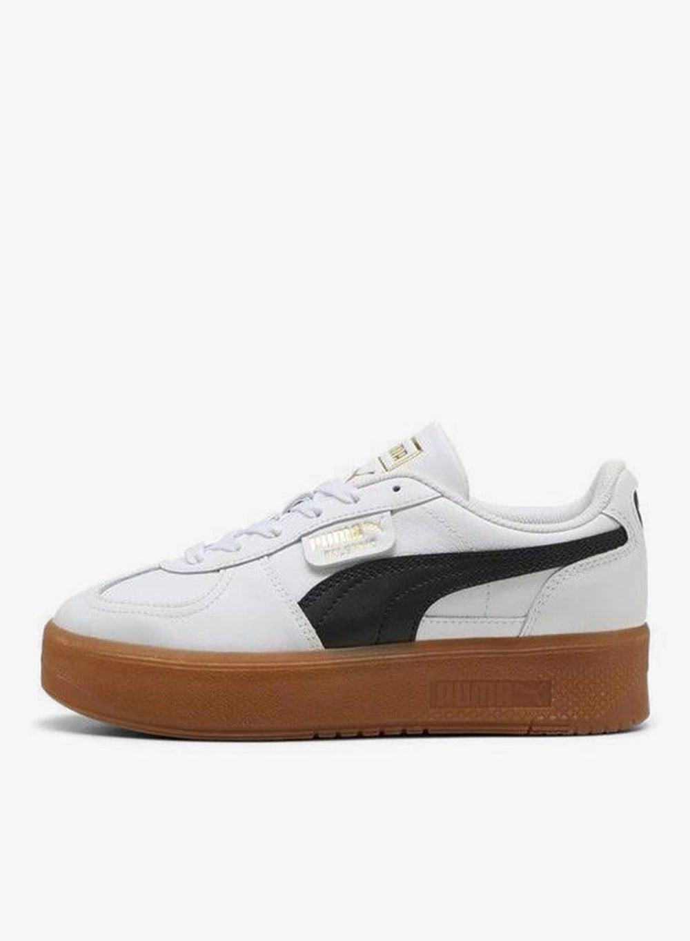 Palermo Elevata Lth Wns Retro Leather Low-Top Sneakers - Image 1