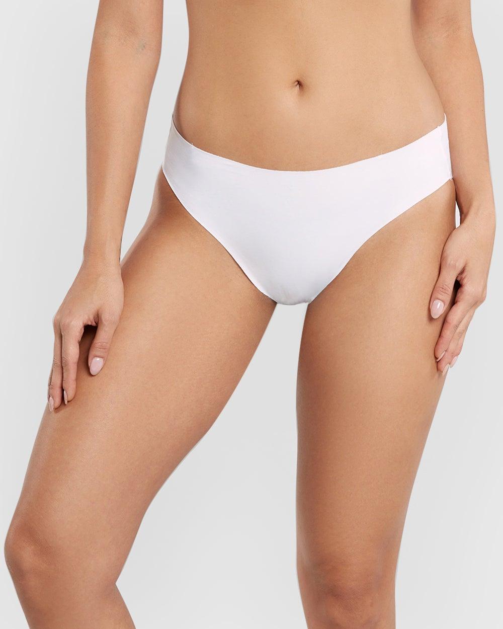 Isla & Evie No Show Cotton Brief Panty - Image 1
