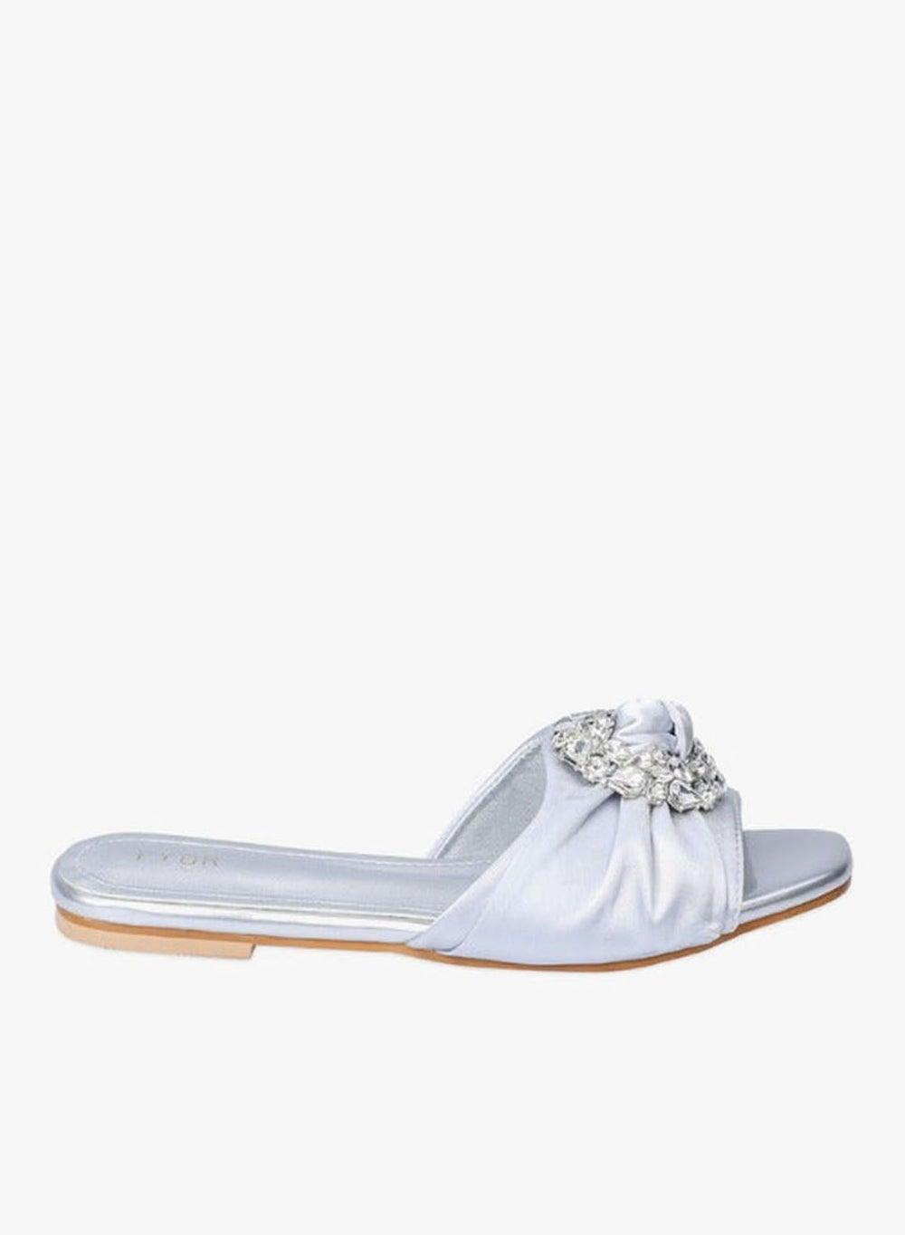Brooch Slide Mule MY 1 Square Toe Sandals - Image 1