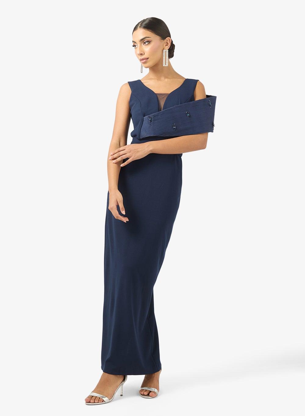 Embellished Front Maxi Dress - Image 1