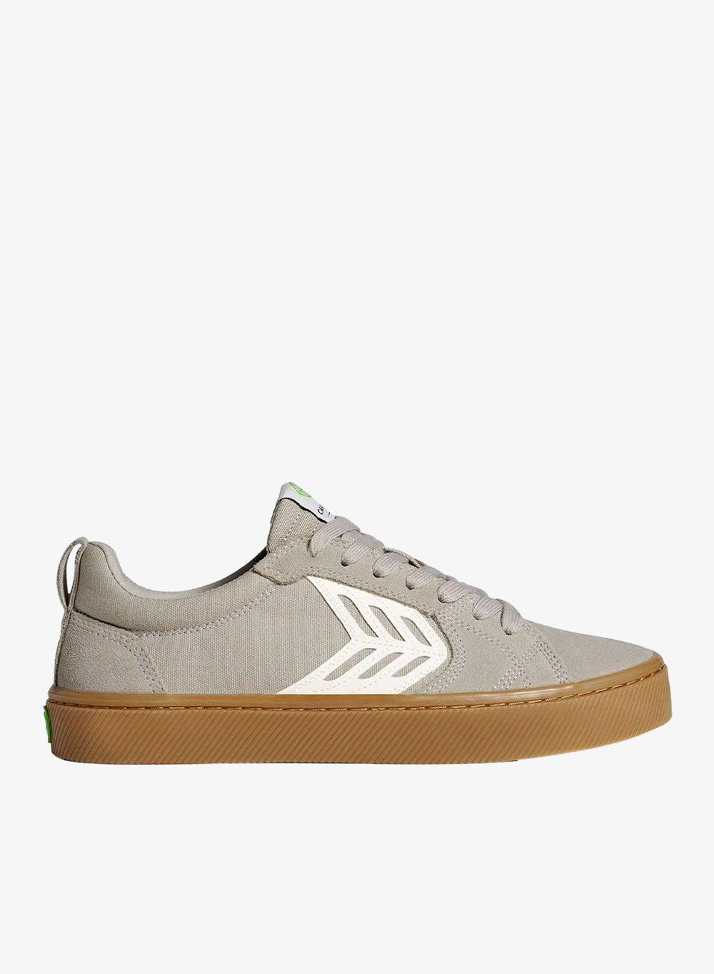 CATIBA PRO Gum Cloud Grey Suede Canvas Sneaker - Image 1