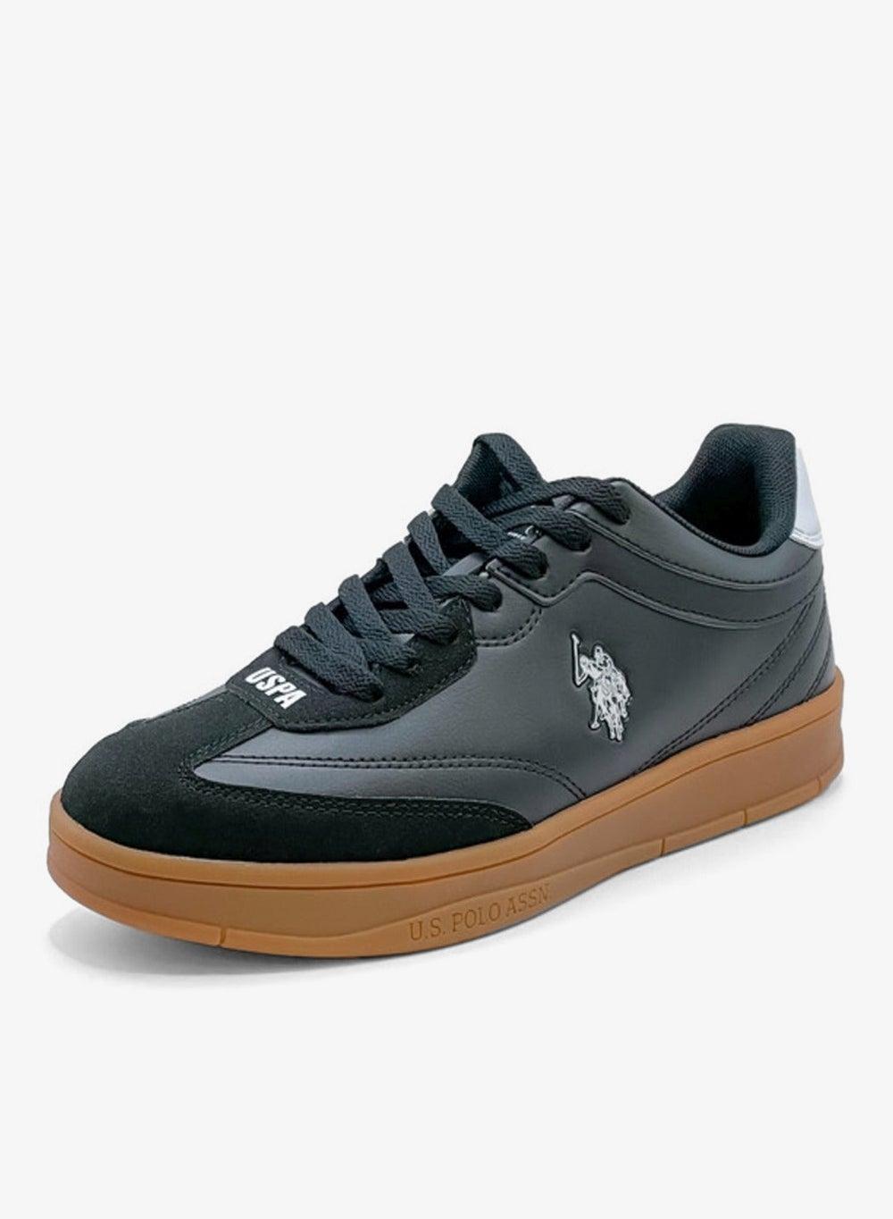 Women's Black Low-Top Sneakers for Casual Everyday Wear - Image 1