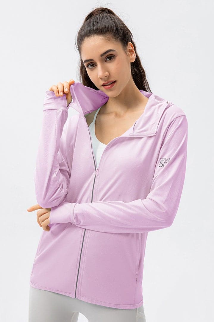 Maya Women's Lightweight Sports Jacket with SPF 50 - Image 1