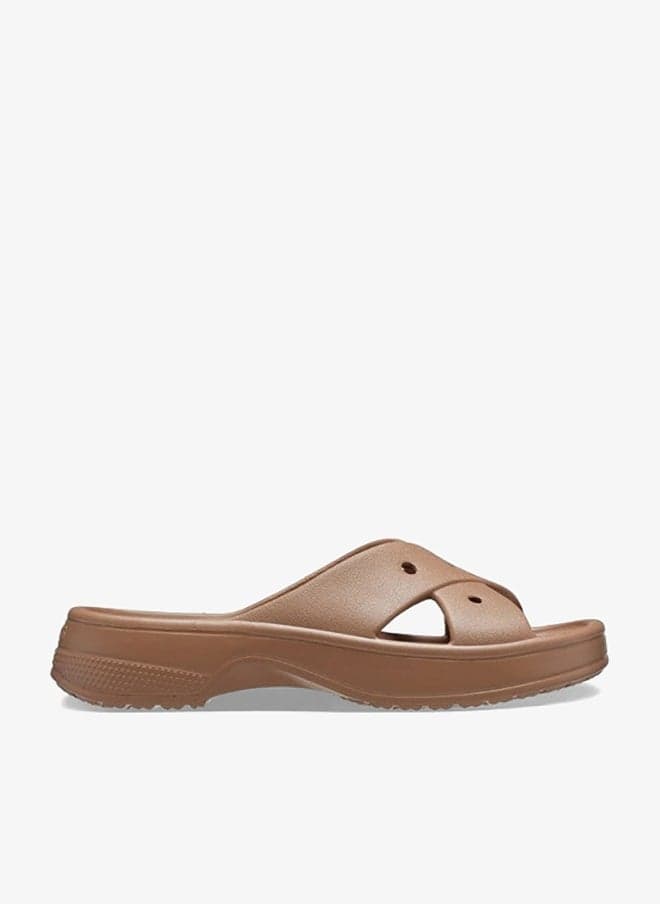 Classic Women's Cross Strap Flat Sandals - Image 1
