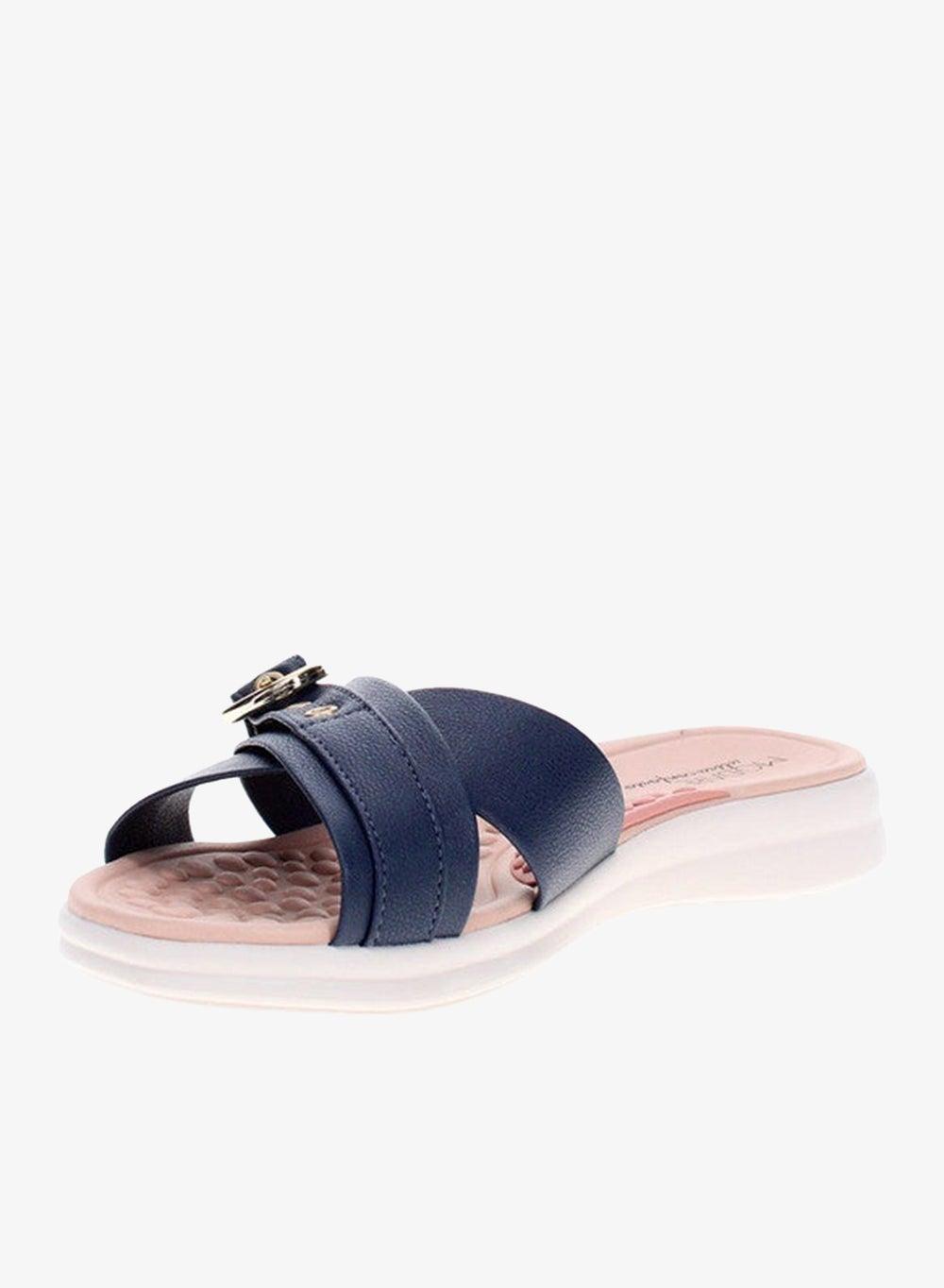 Women’s Flat Sandals with Cushioned Sole - Image 1