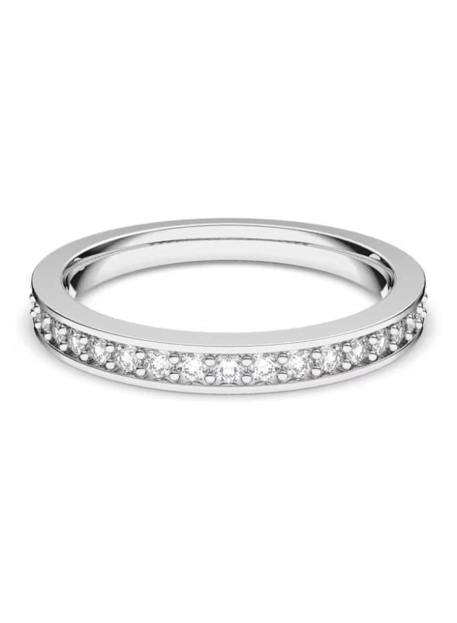 Rare Band Ring with Crystal Detail - Image 1