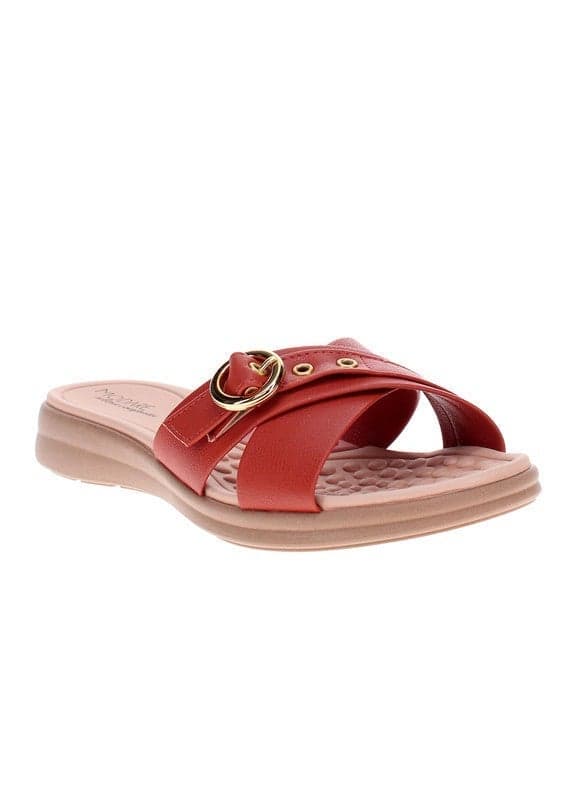 Women’s Flat Sandals with Cushioned Sole and Breathable Straps - Image 1