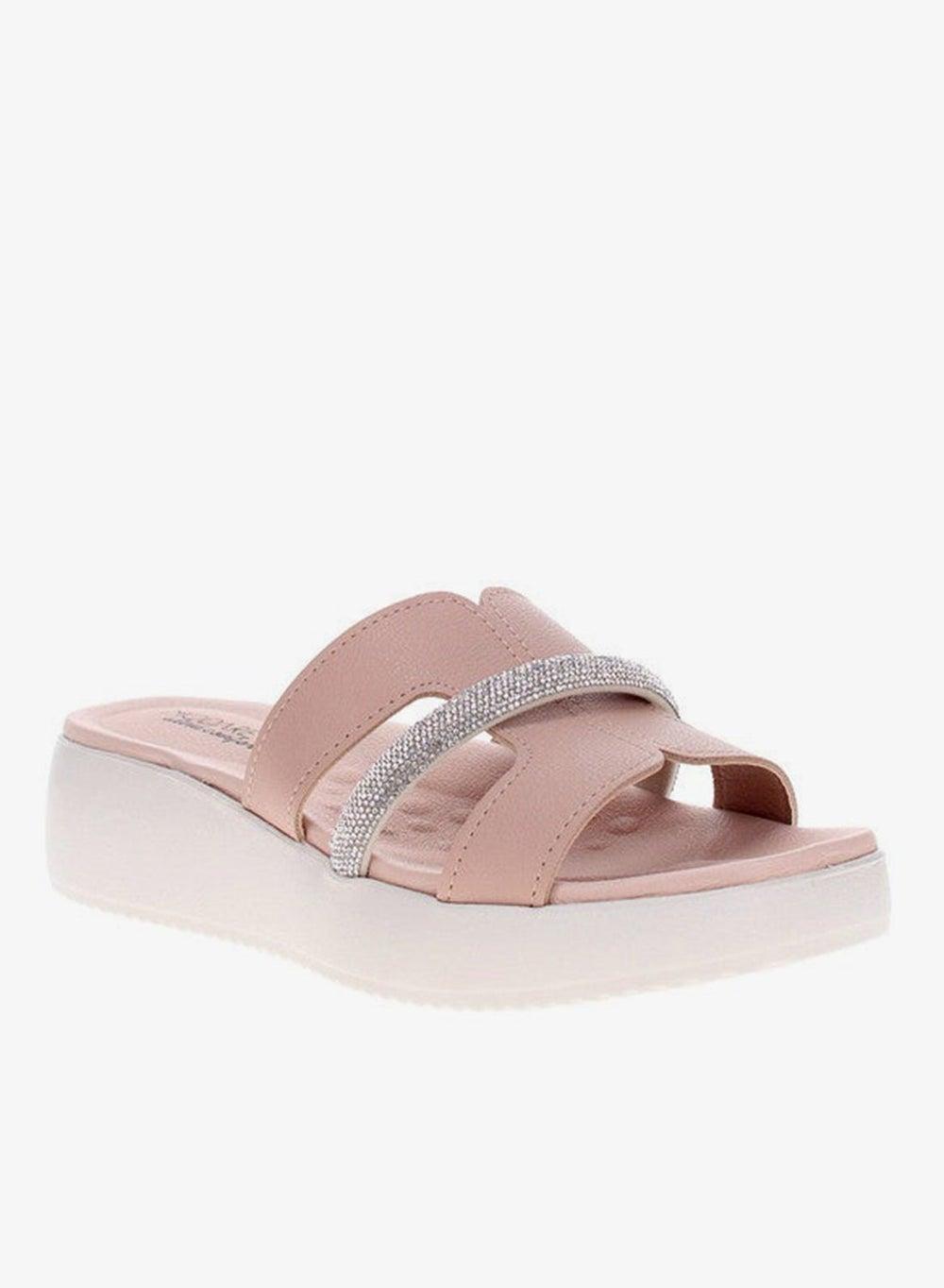 Women’s Flat Sandals with Cushioned Sole - Image 1
