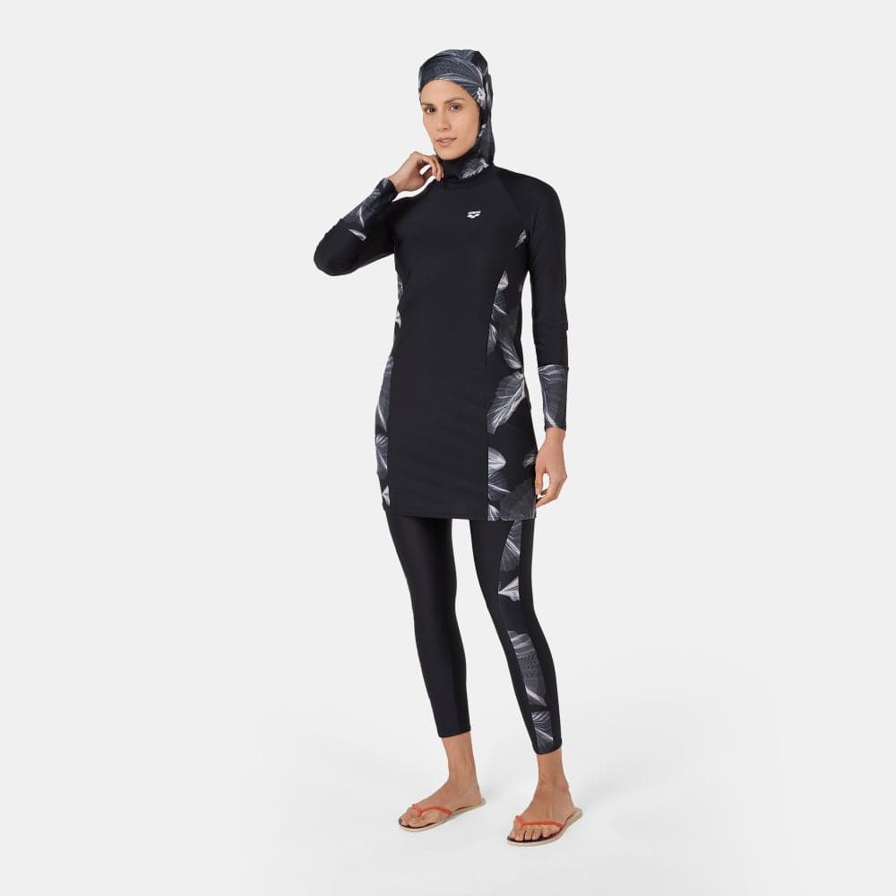 Women's 3-Piece Swimsuit for Full Coverage Swimming - Image 1