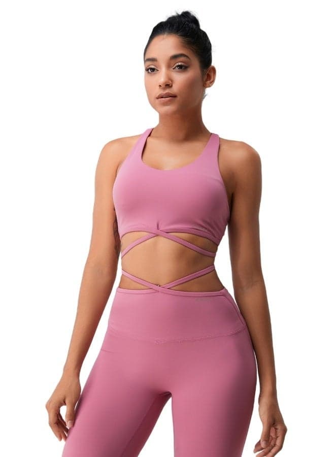 Women's X-Back Sports Bra for Yoga and Training - Image 1