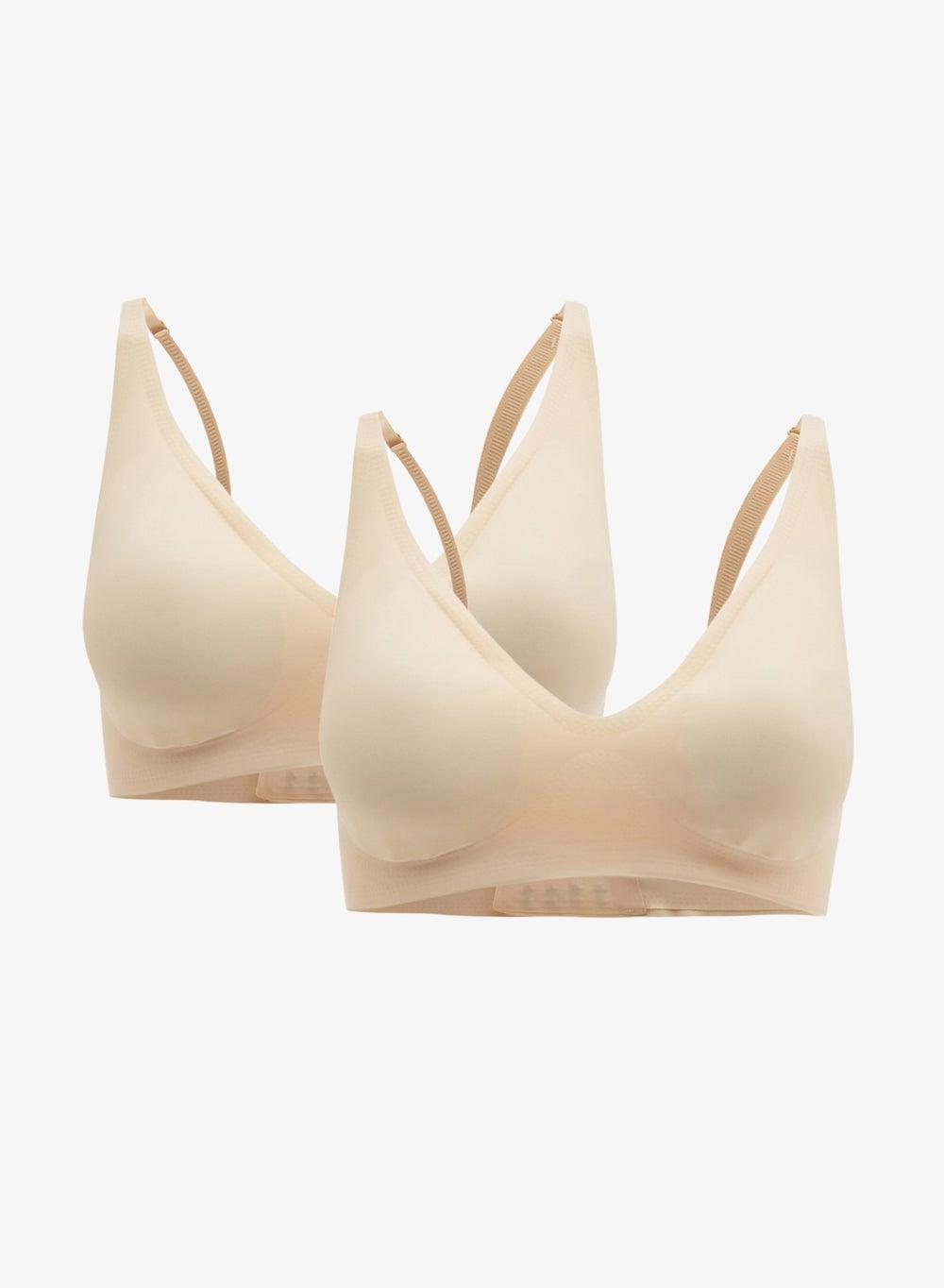 2 Pack Seamless Bra for Everyday Comfort - Image 1