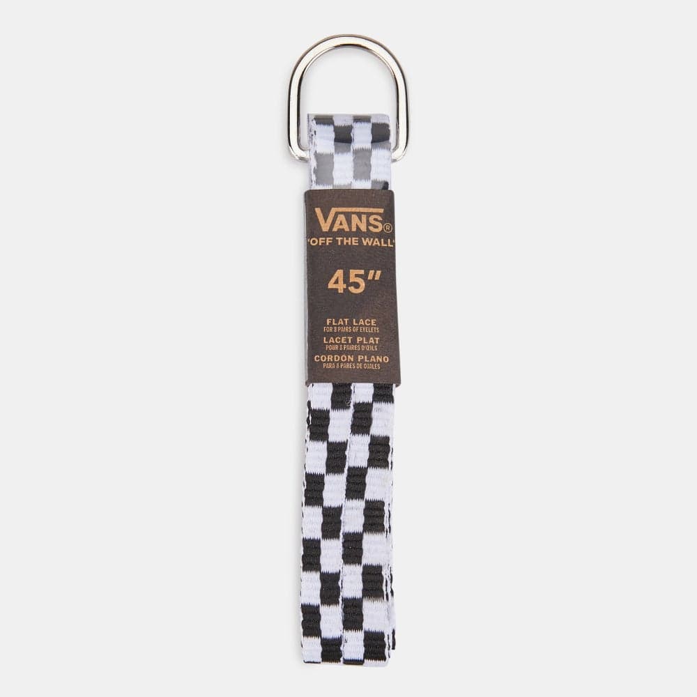 Men's 45-Inch Checkered Polyester Shoe Laces - Image 1