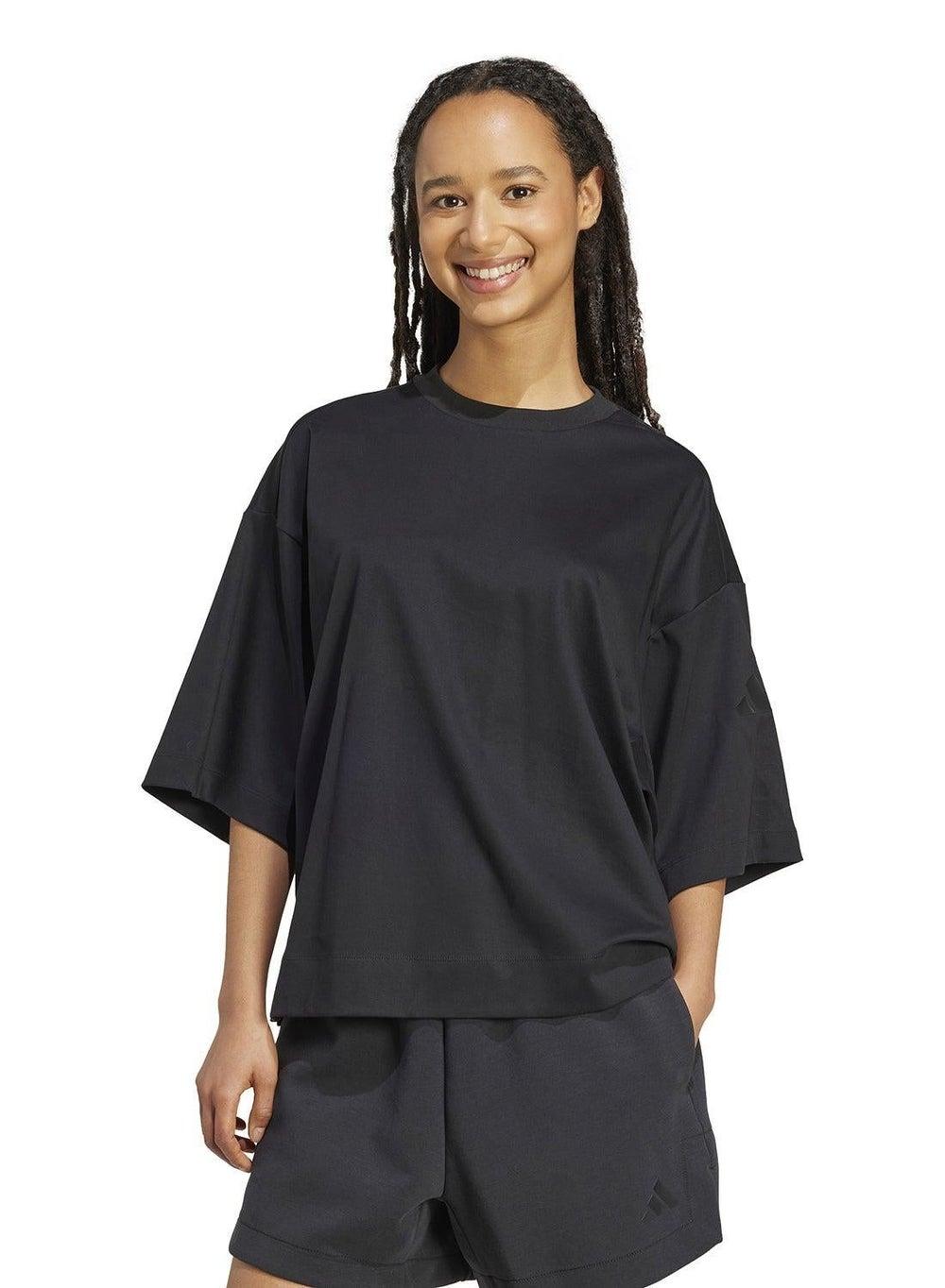 Soft Lux Oversized Tee for Women - Image 1
