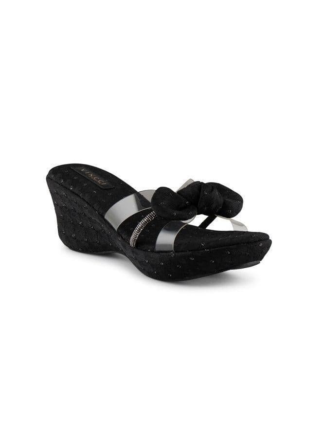 Women Multi Strap Wedge Sandals - Image 1