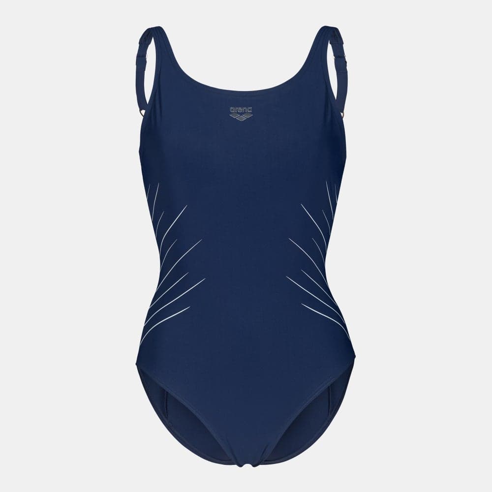 Women's Isa Squared Back Chlorine-Resistant Swimsuit - Image 1