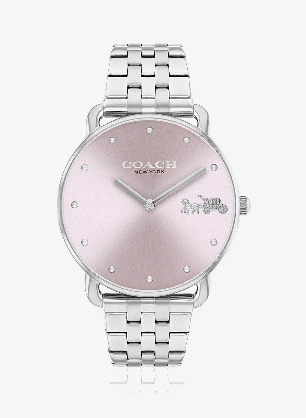 Elliot 2-Hand Quartz Watch, Silver Stainless Steel, 14504290 - Image 1